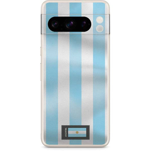 Argentina Soccer Flag Google Pixel 8 Pro Skin